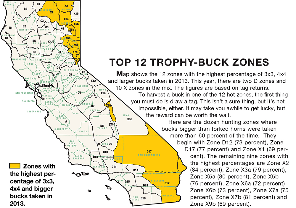 California Deer Hunting Forecast for 2014 Game & Fish